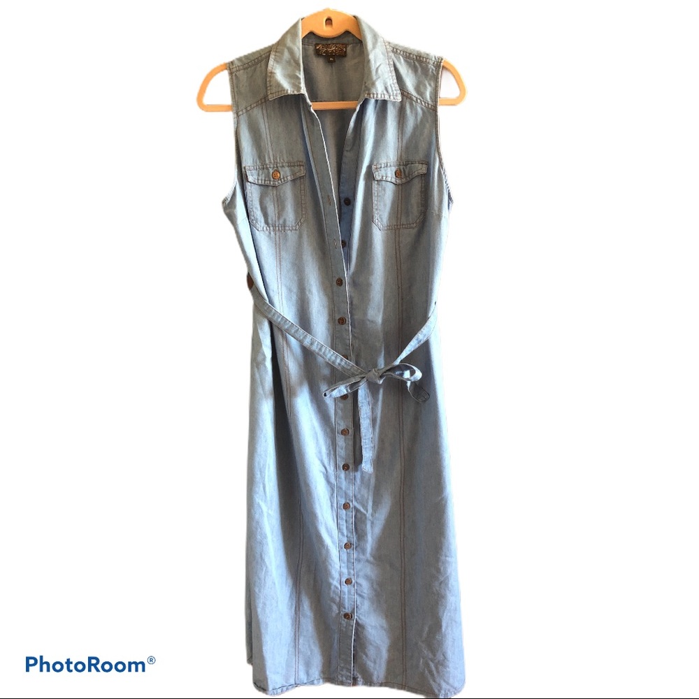 Button down dress